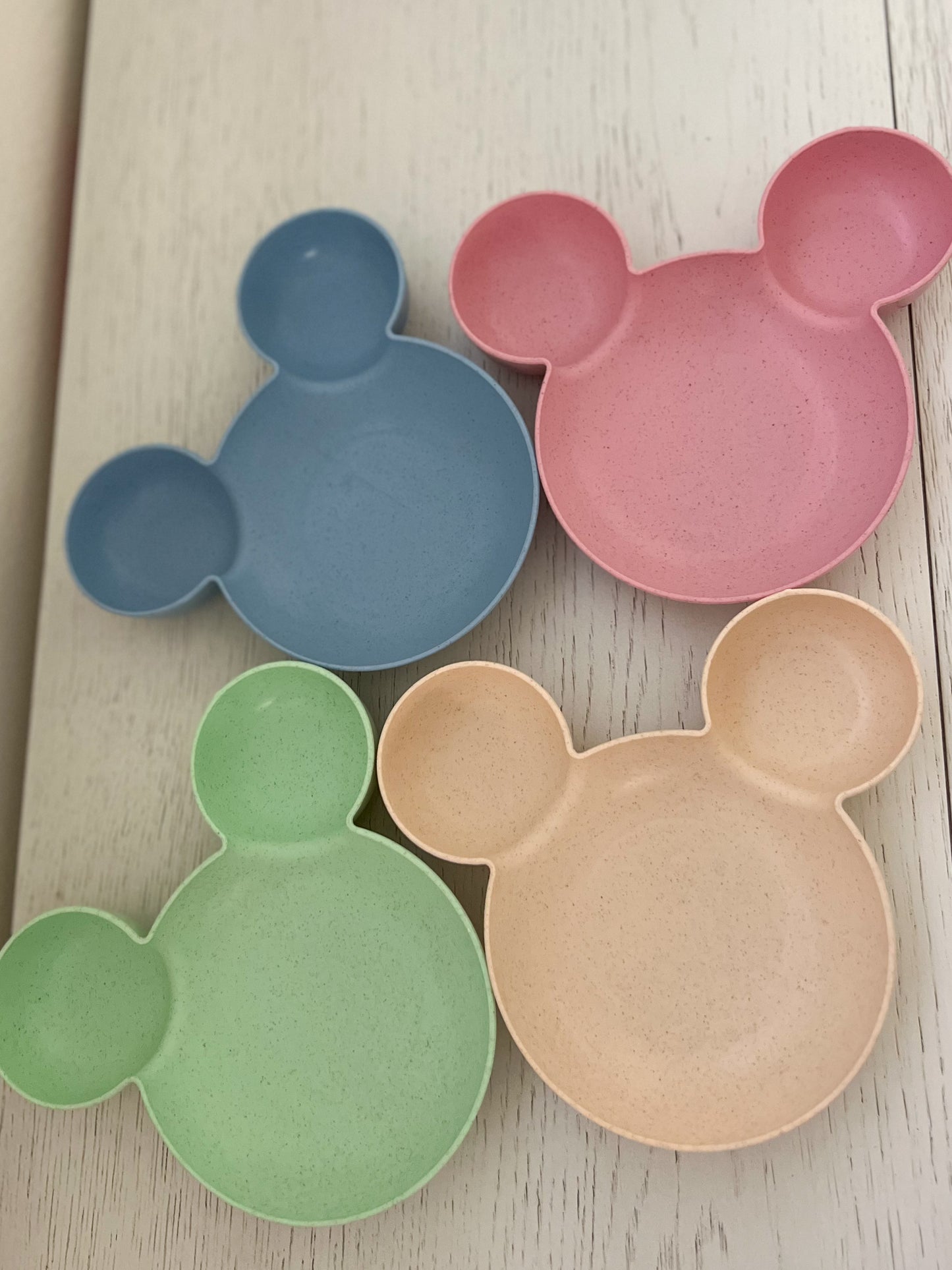 Pastel Mickey Bowls