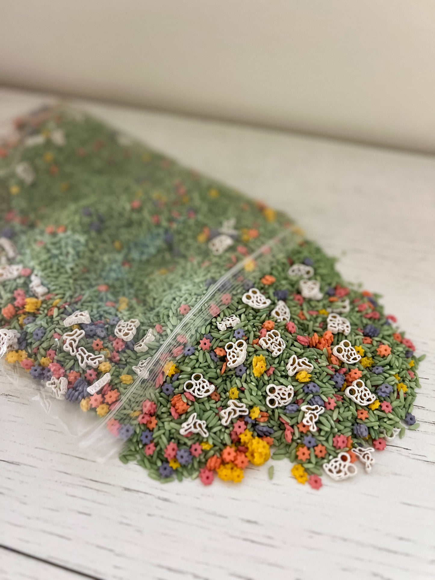 Springtime Meadow Sensory Rice (RICE FILLER ONLY)