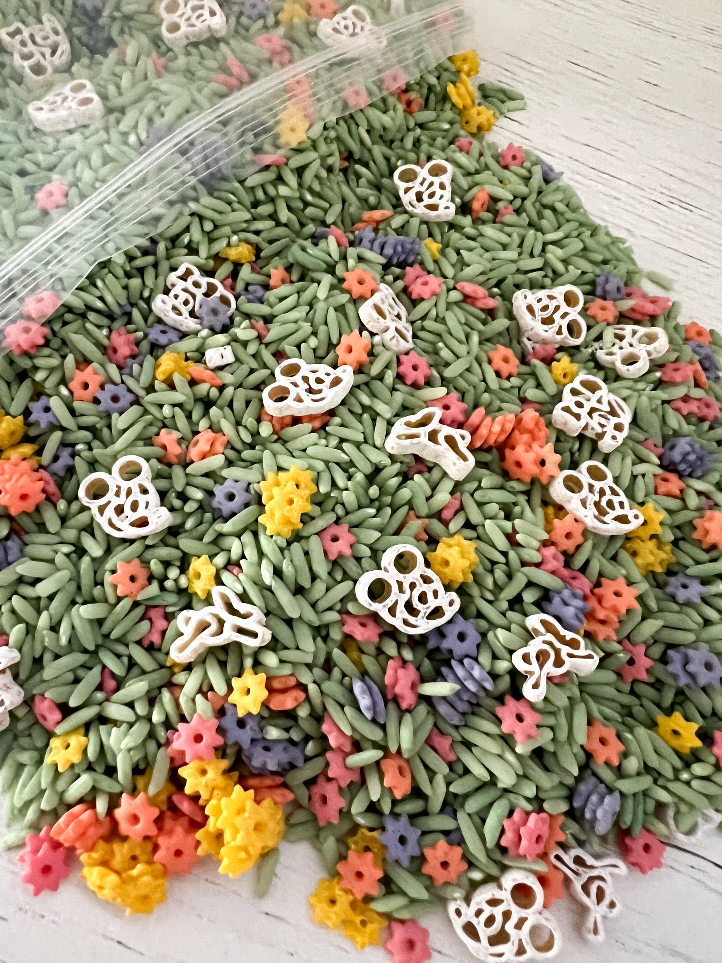 Springtime Meadow Sensory Rice (RICE FILLER ONLY)