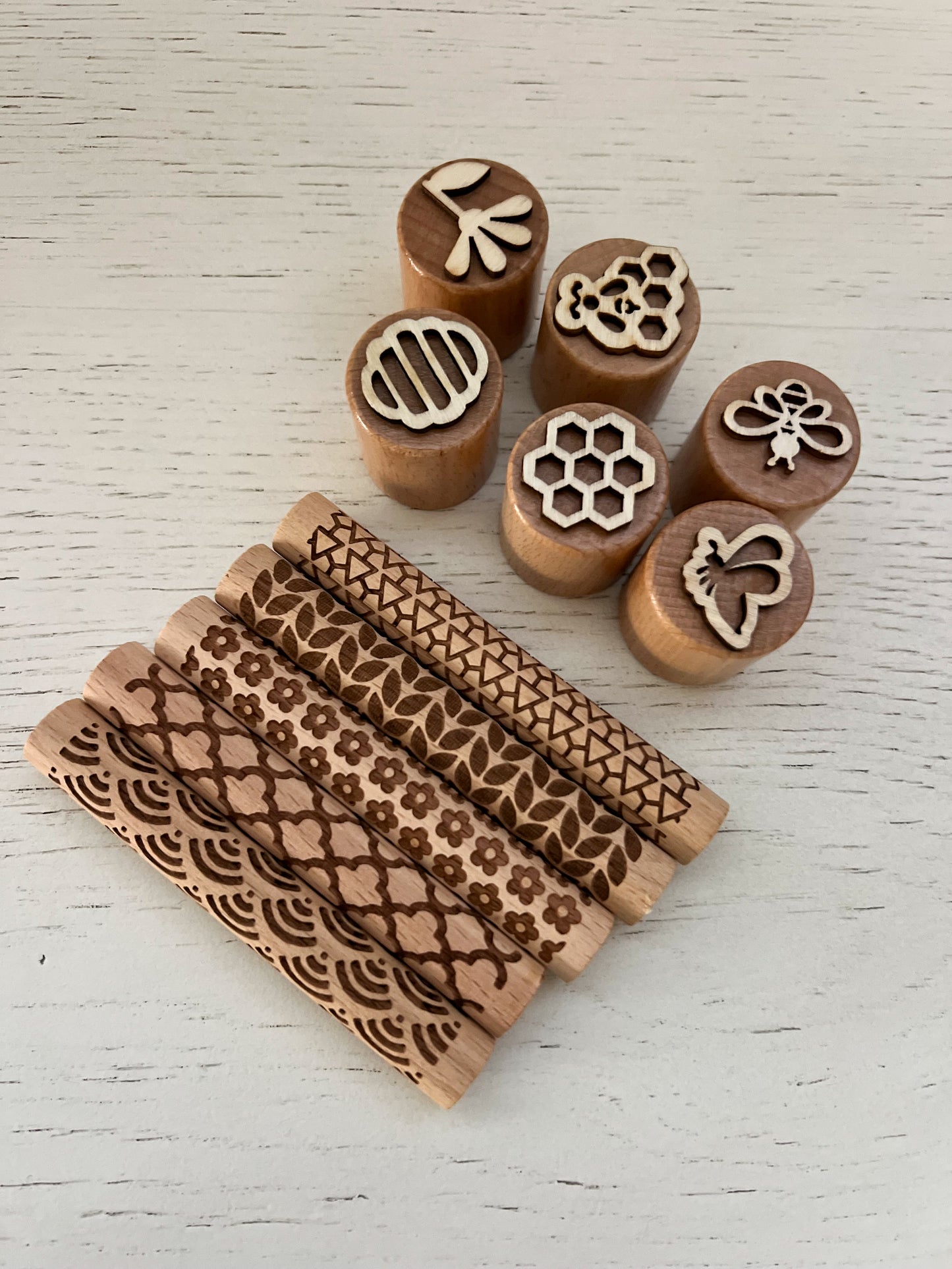 Assorted Springtime Stamp & Roller Set