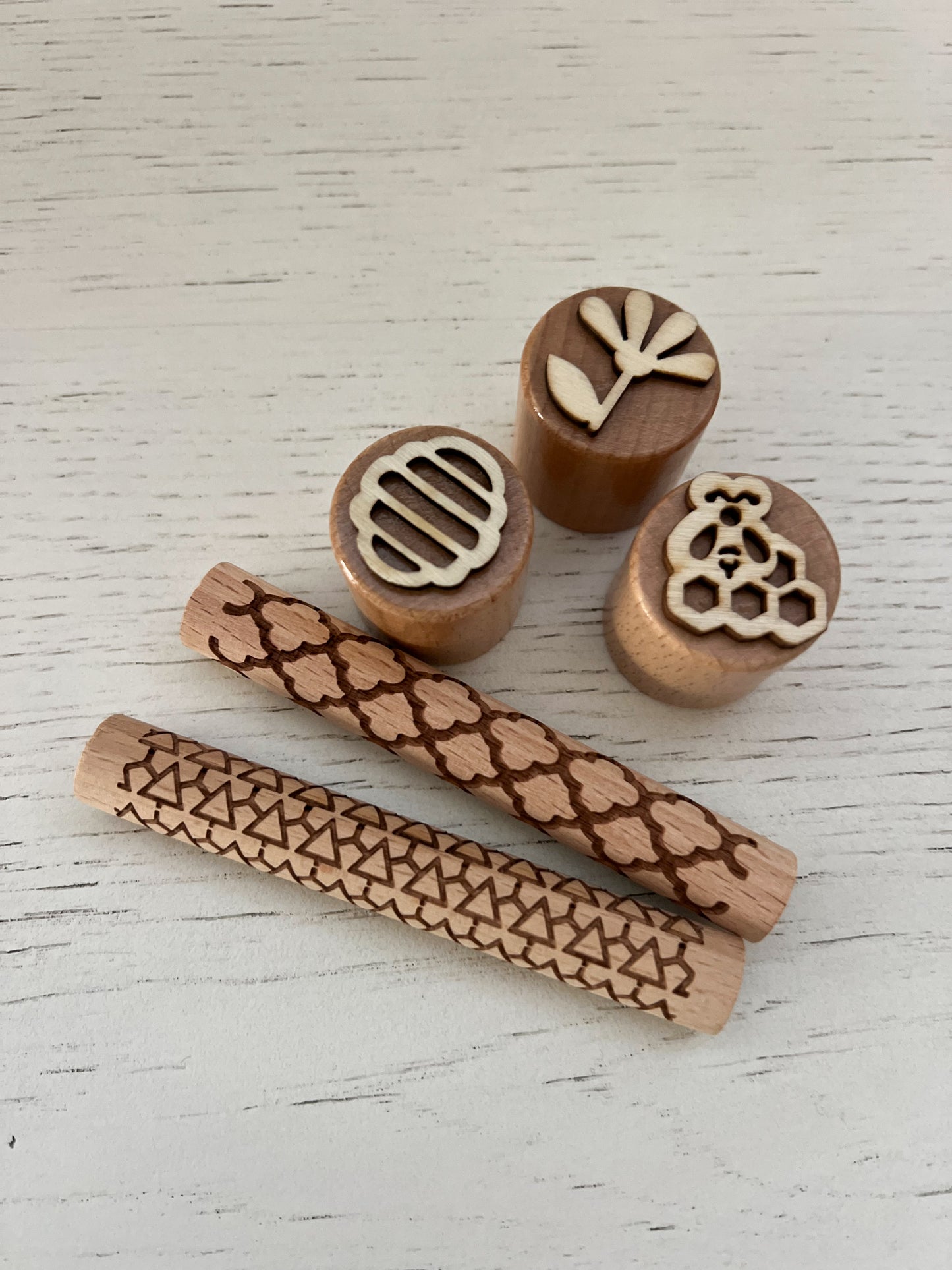 Assorted Springtime Stamp & Roller Set