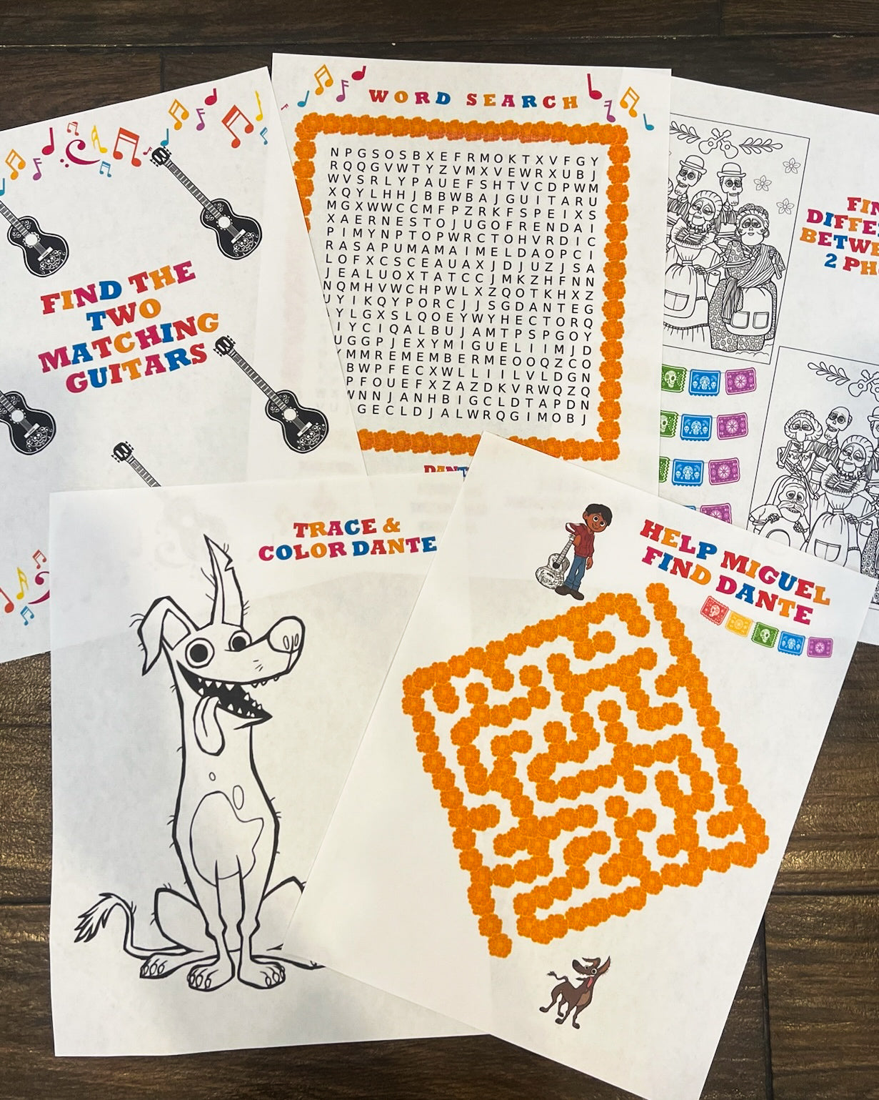 Once Upon a Craft Worksheets Bundle (Set of 15)