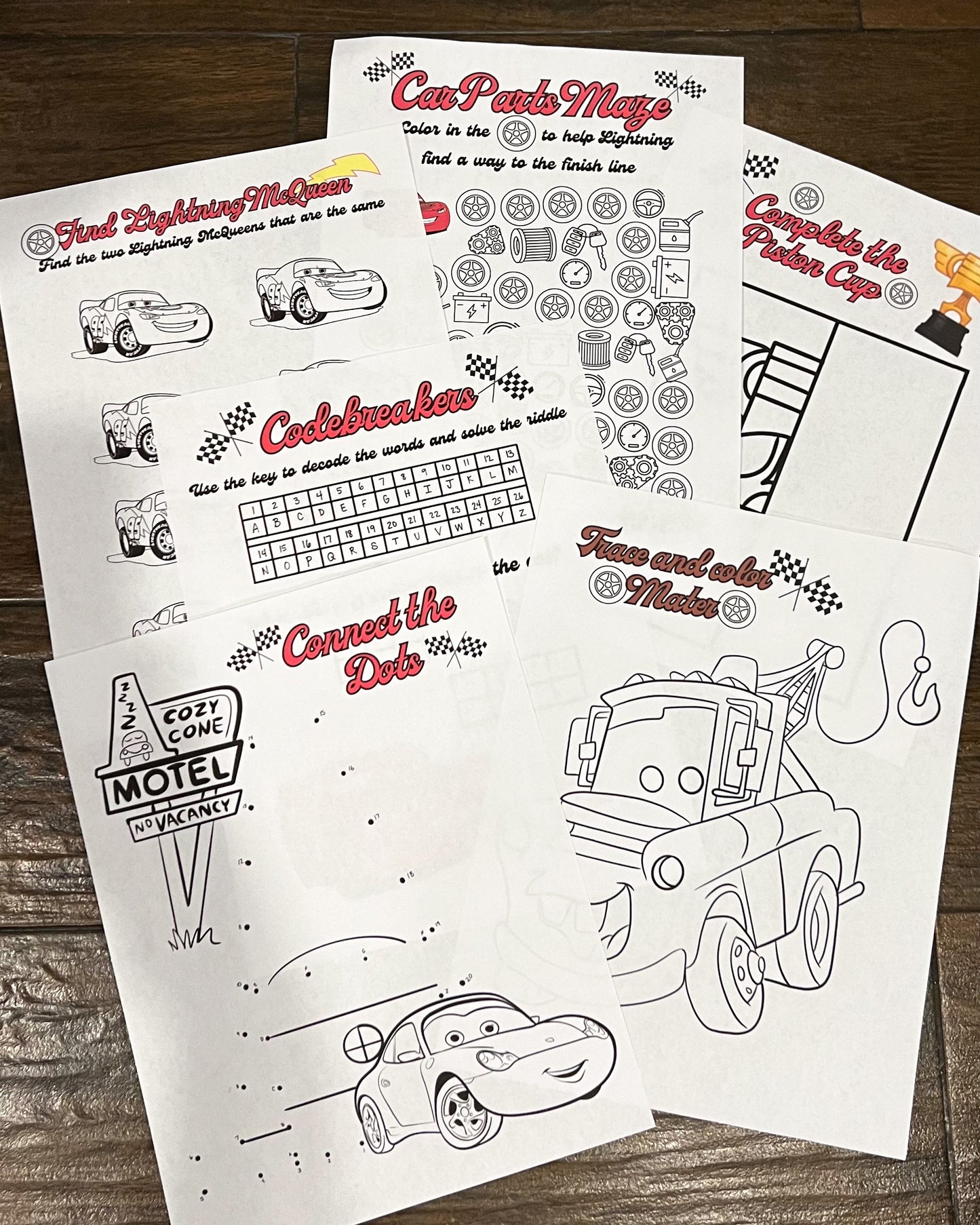 Once Upon a Craft Worksheets Bundle (Set of 15)