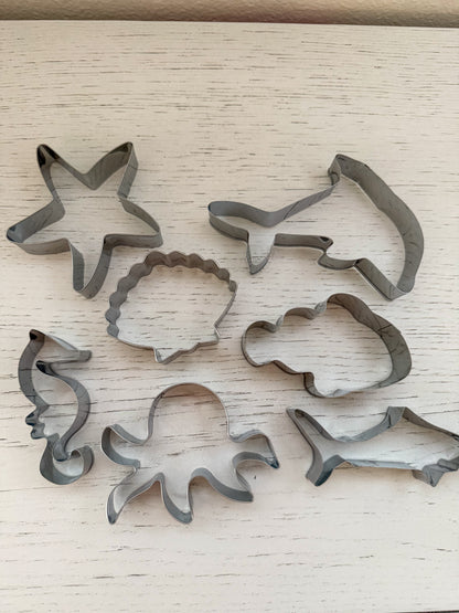 Under the Sea Cookie Cutters (Set of 3)