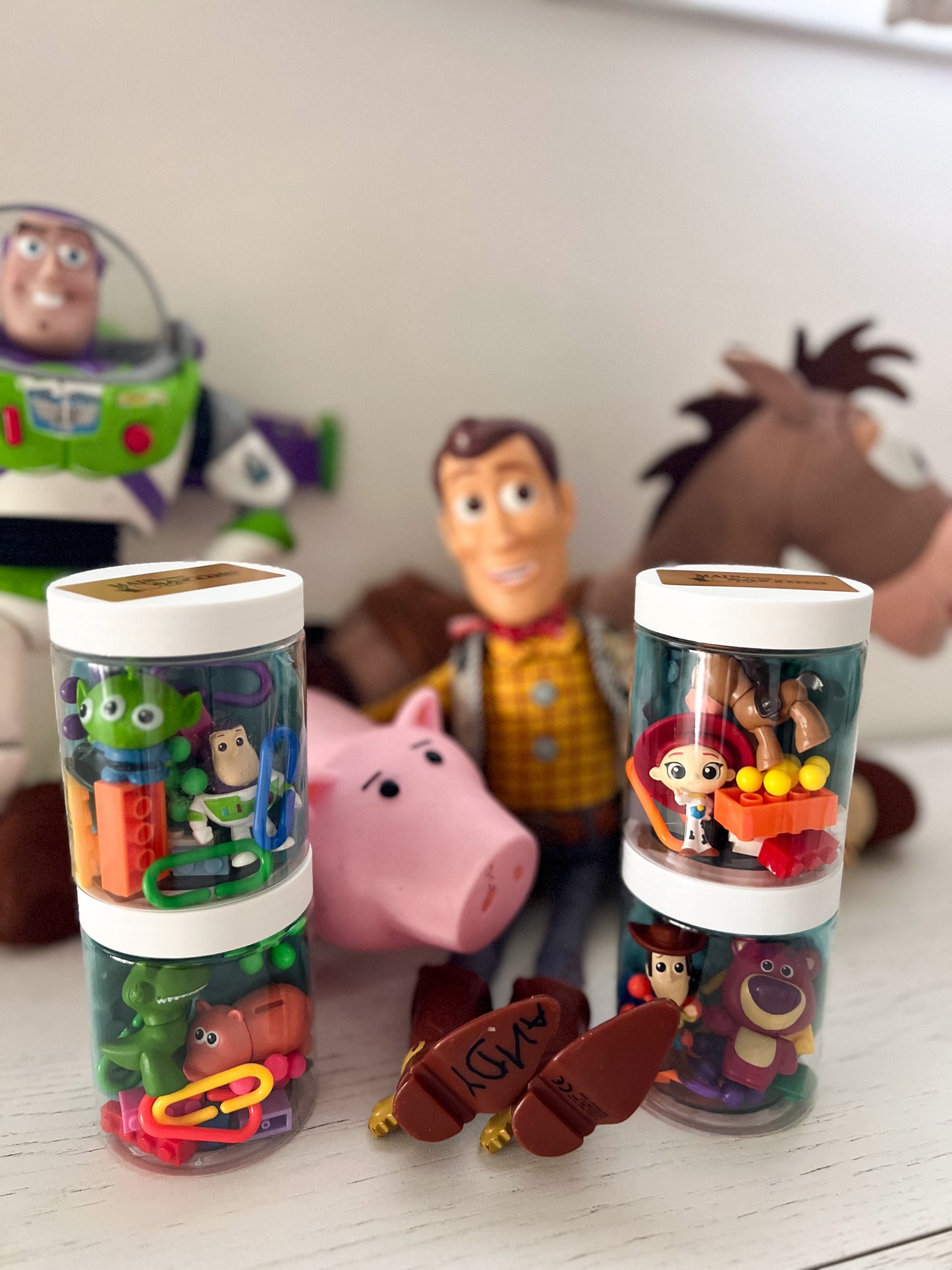Andy's Toy Box Jar