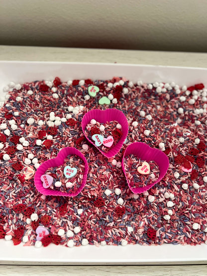 Heart- Shaped Silicone Cupcake Sleeves (Set of 3)